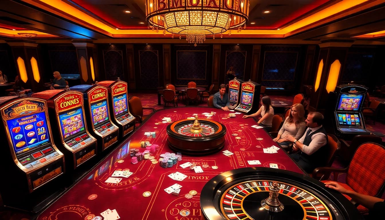 Winning at Pragmatic Play slots with poker chips and vibrant casino atmosphere.