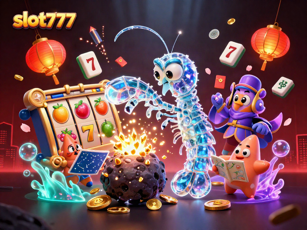 Experience slot777 excitement with vibrant colors from spinning reels and blossoming fortunes.