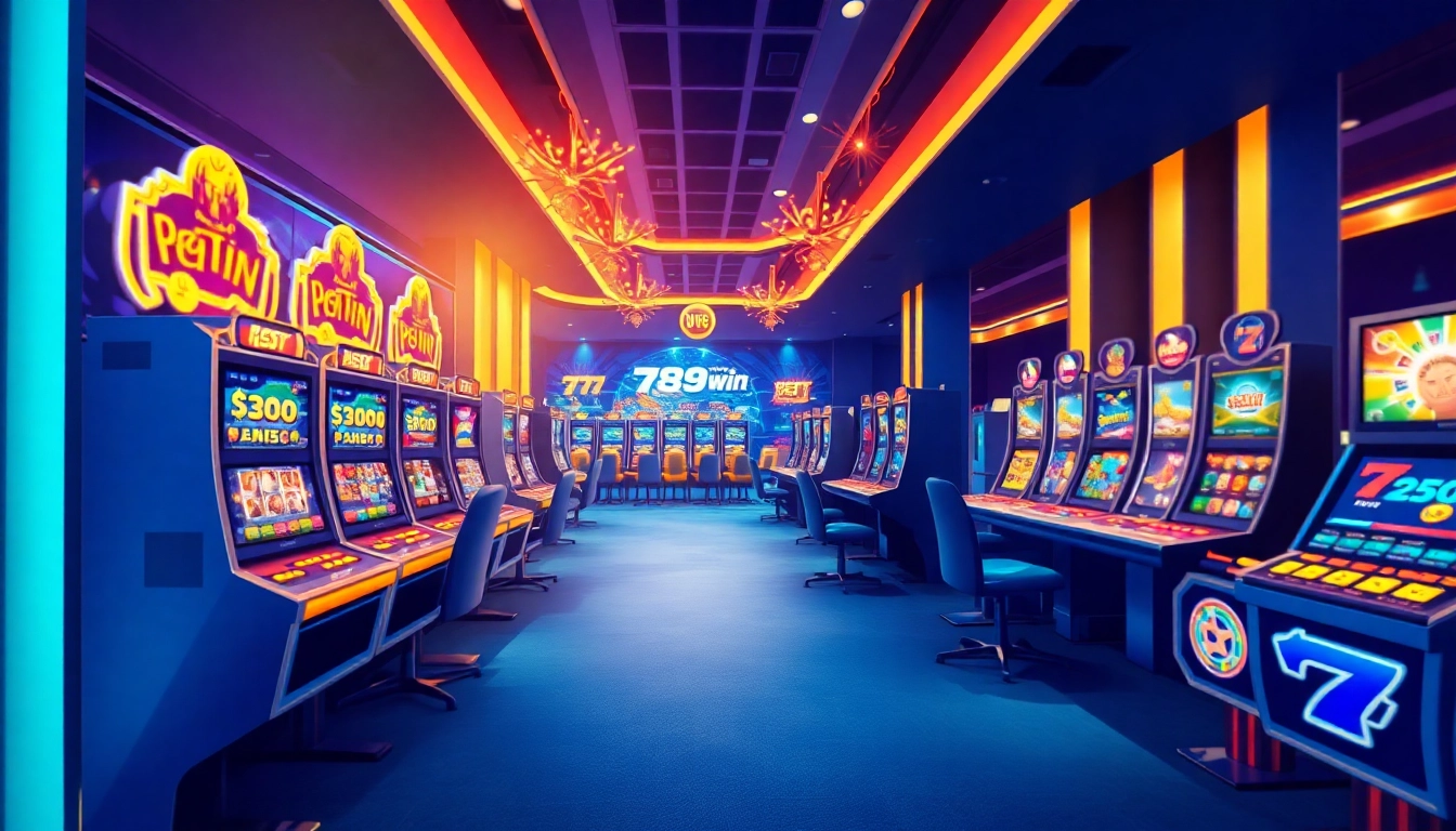 Experience the thrilling world of online gaming with 789winn.clothing's vibrant virtual casino environment.