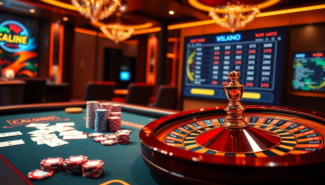 Experience the thrilling gameplay at https://lodetructuyen.co/ with vibrant casino action featuring poker chips and roulette.