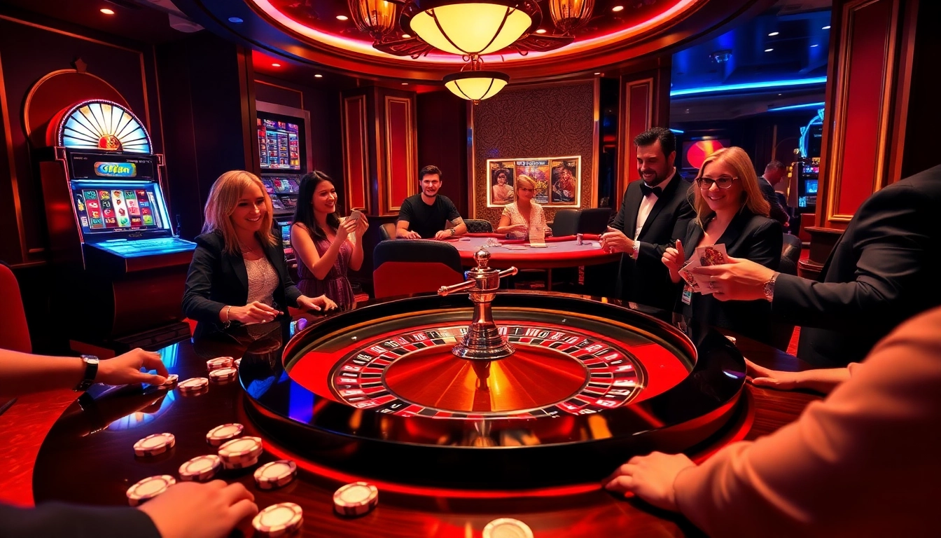 Experience the thrill of gambling with OKFUN at a luxurious casino filled with excitement and opportunity.