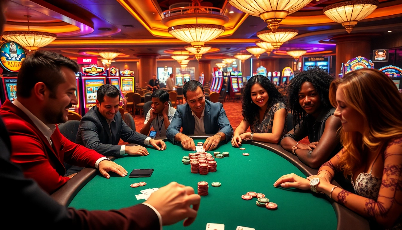 Experience the thrill of the Best Casino Online with passionate players and vibrant game scenes.