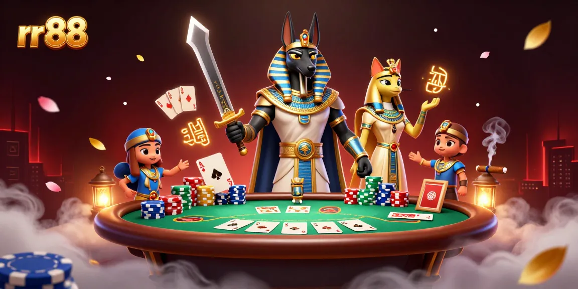 Win big with rr 88 in an immersive casino adventure featuring card games and treasures.