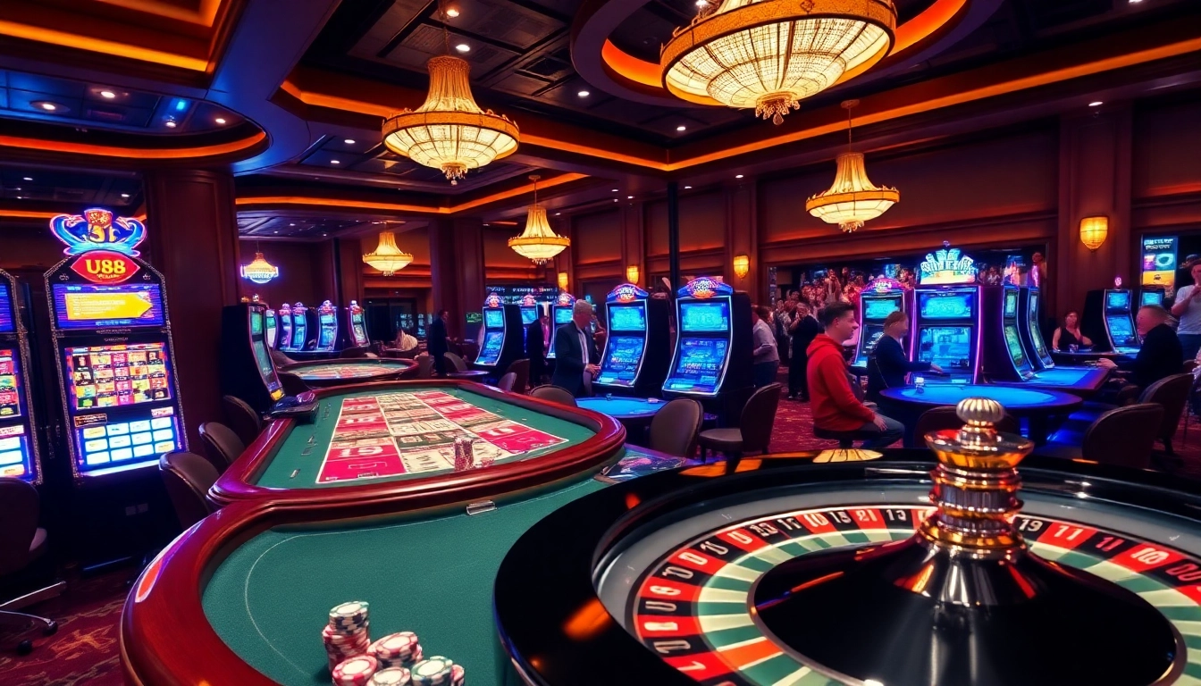 Experience the excitement of gambling at UU 88 with vibrant games and thrilling bets.