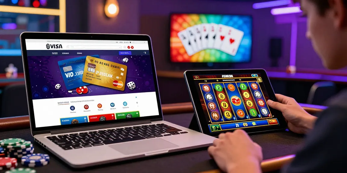 Players enjoying casinos that accept credit cards with engaging games and secure payment options.