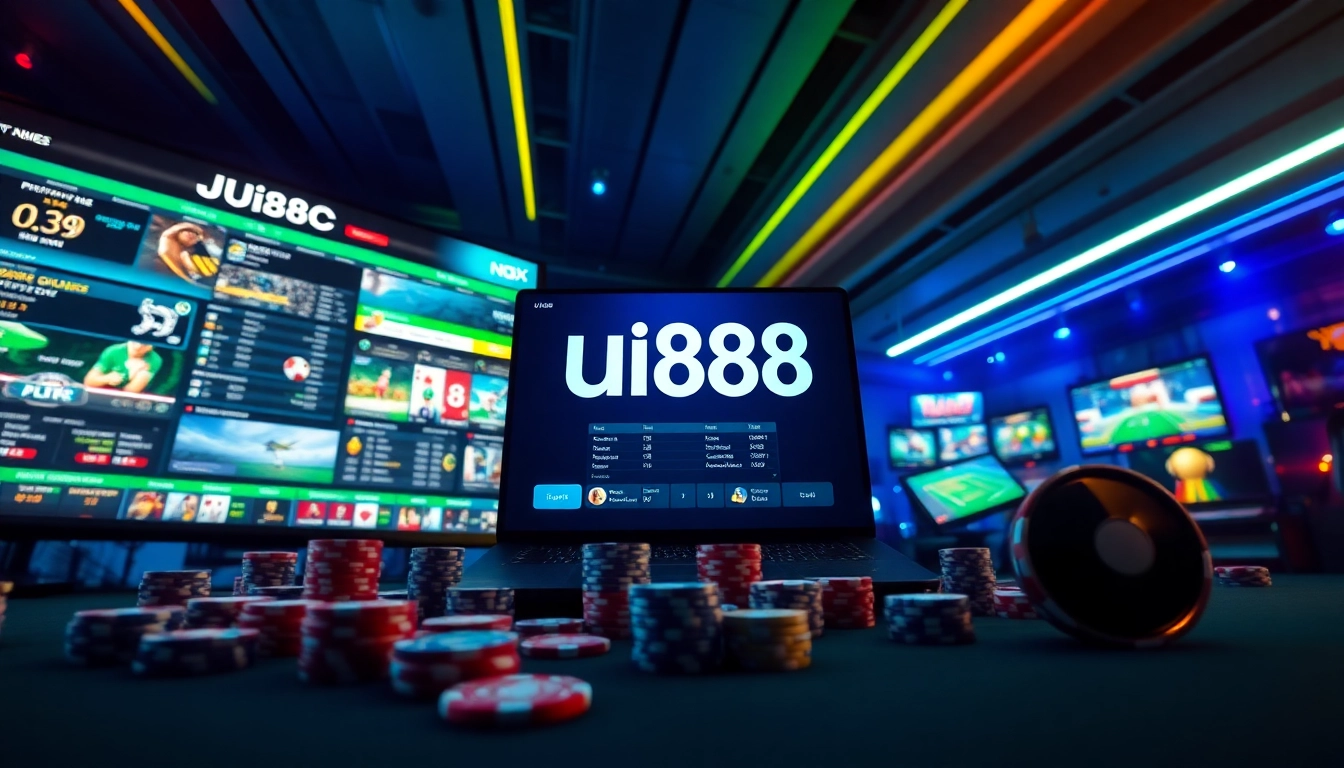 uu88 online gaming platform with dynamic sports betting interface and casino games