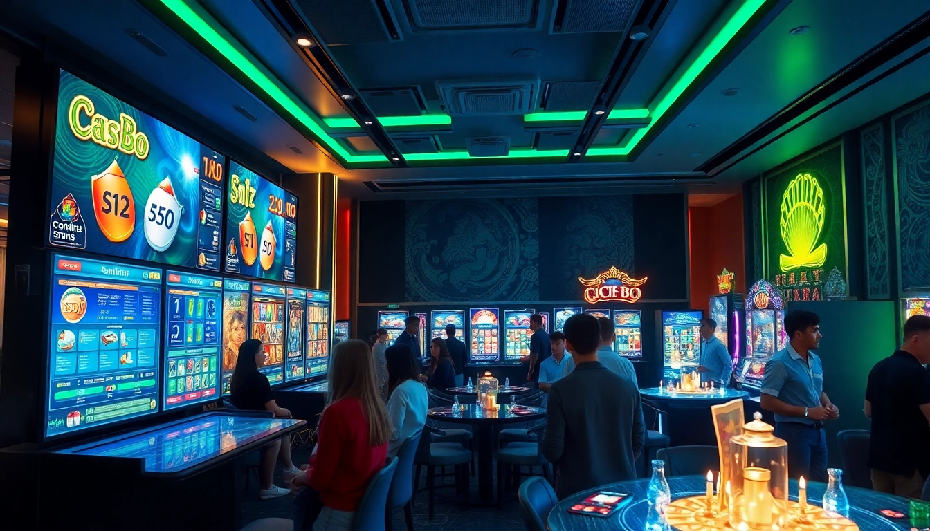 Engaging online gaming experience at go88.bio with players enjoying various casino games.