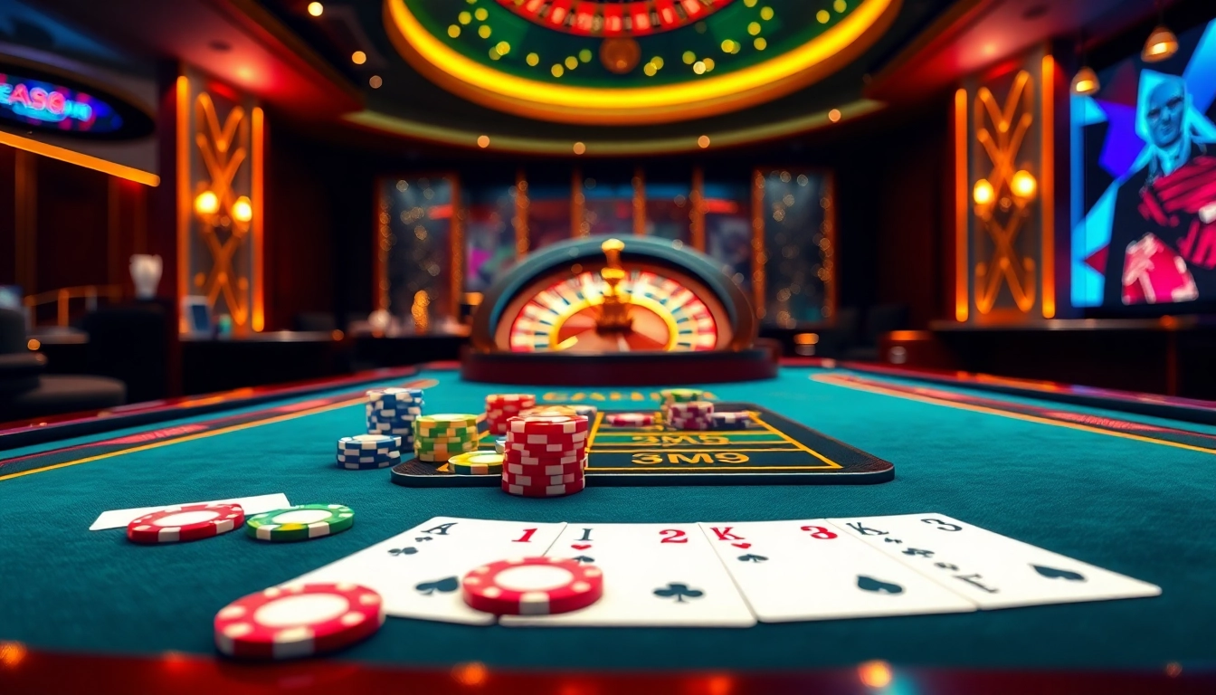 Experience immersive gambling at nhà cái xx88 with vibrant casino tables and engaging gameplay.