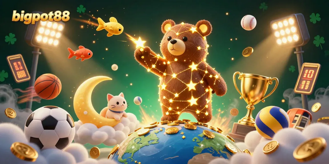 Engage with bigpot88 as you soar through a vibrant casino-themed universe!