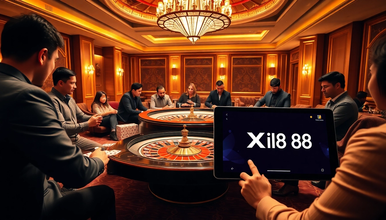Experience the excitement of Xin 88 at a lavish casino with thrilling games and opportunities.