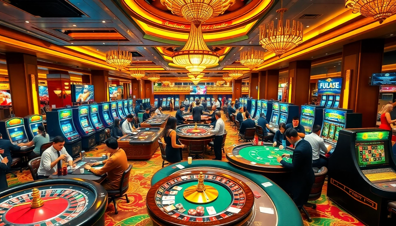 Experience the thrill of gambling at https://onew88.com/ with players enjoying poker, roulette, and slot machines.