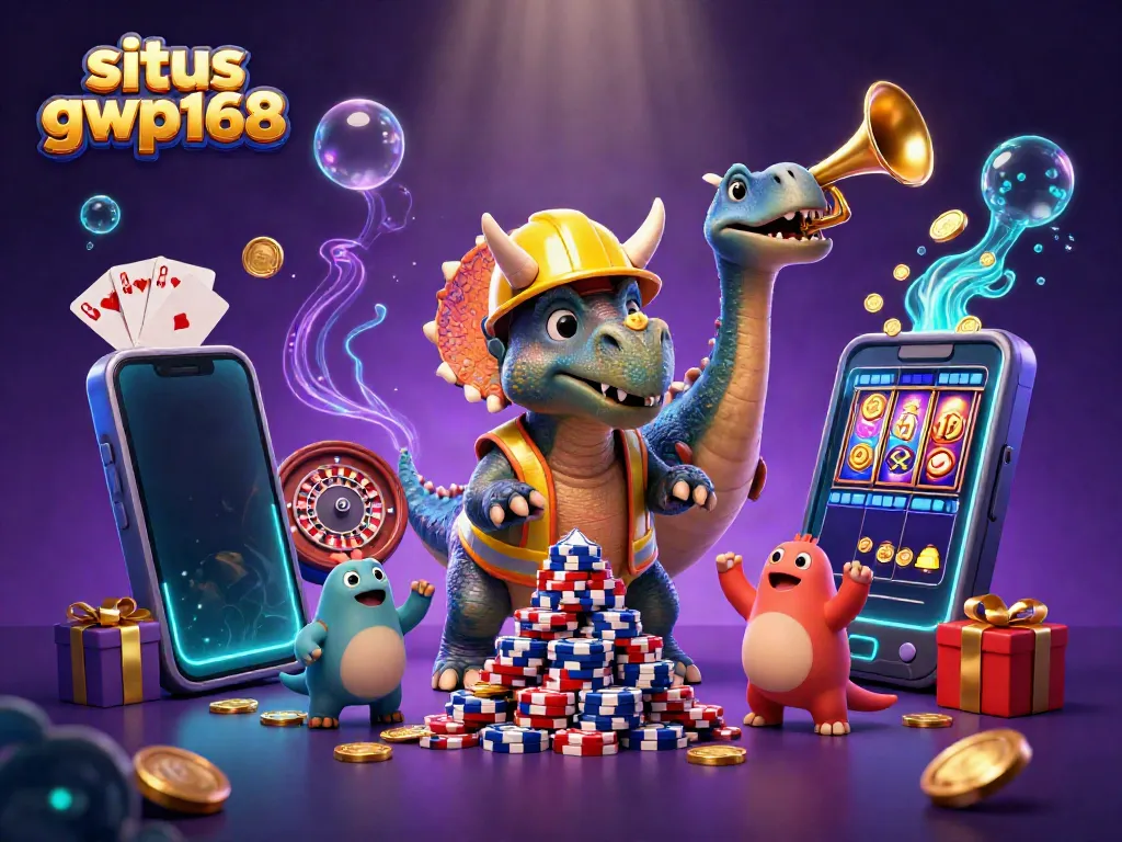 Menangkan jackpot di situs gwp168 dengan triceratops membangun piramida chip poker dan efek kolosal.