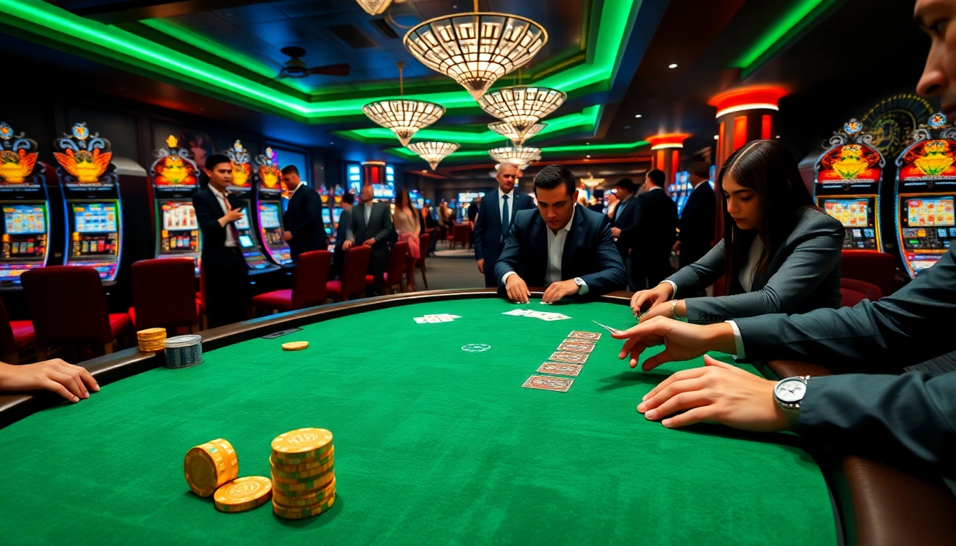 Experience the thrill of poker action at i9bet com, featuring vibrant gameplay and luxury.