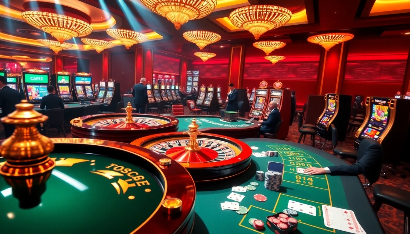 Engaging RR88 online casino scene with vibrant games and professional players.