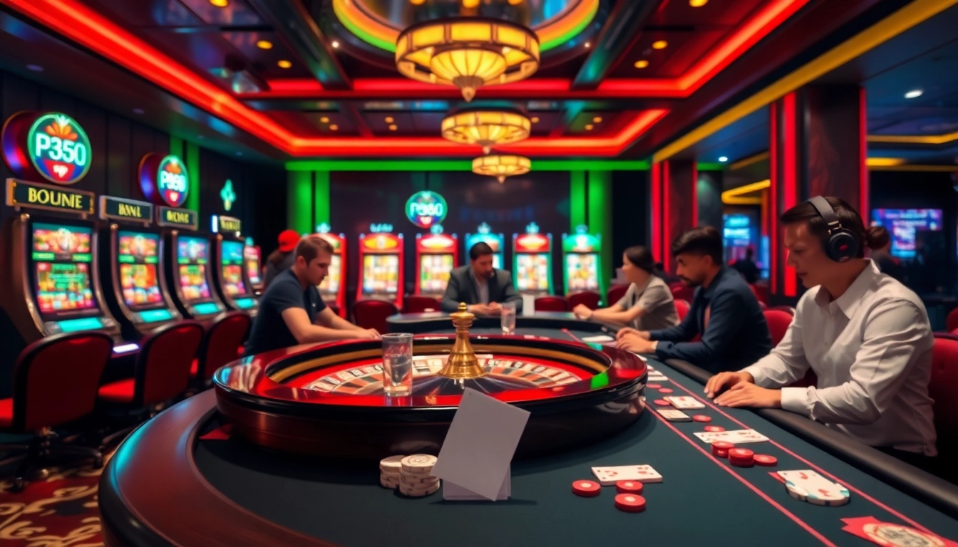 Engage in thrilling gameplay at ph365 register with vibrant casino tables and exciting slot machines.