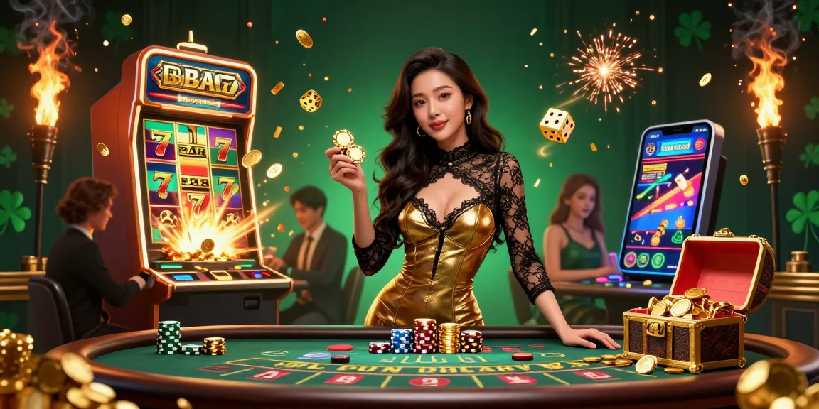 Win big with tikus4d at a luxurious casino scene featuring a confident woman at a VIP baccarat table.