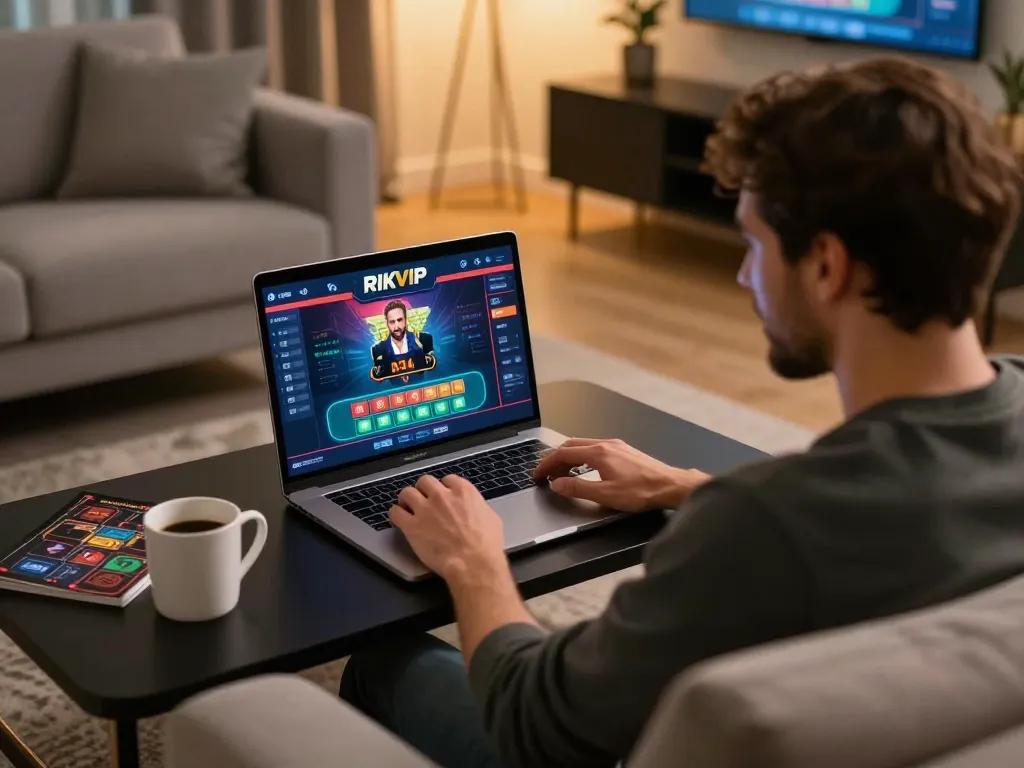 Experience thrilling online gaming at https://tairikvip.co, where players engage in strategic bets on a cozy home setup.