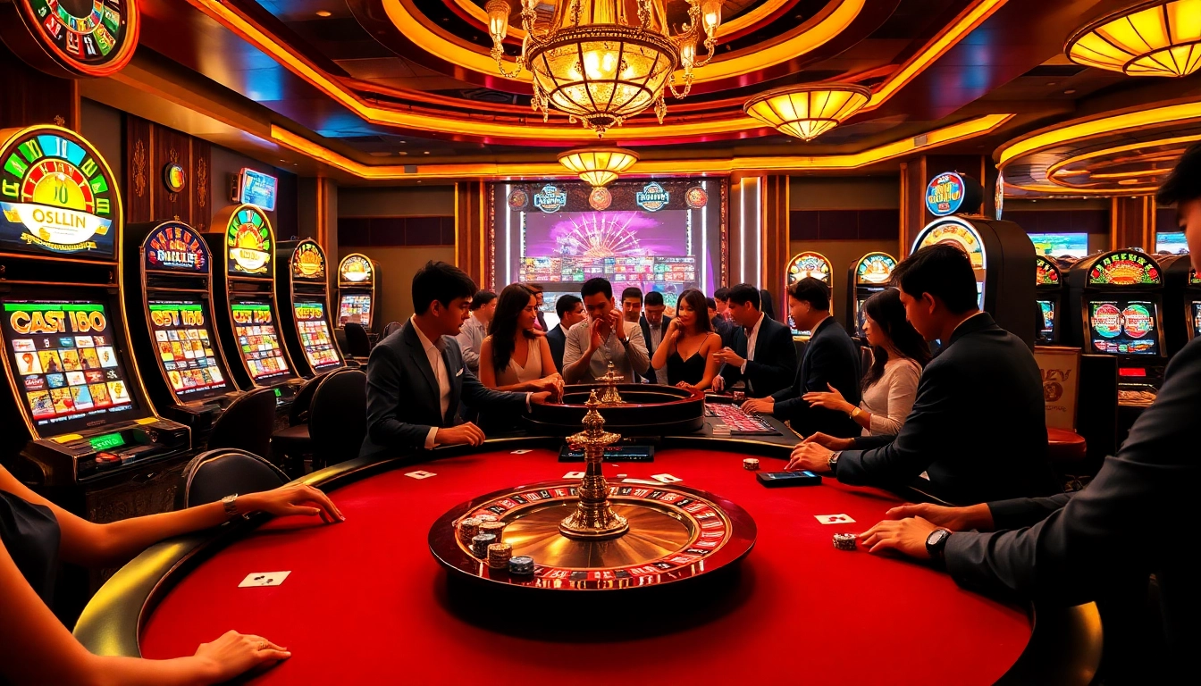 The exciting world of gambling at nhà cái i8bet.com with poker players enjoying a thrilling game.